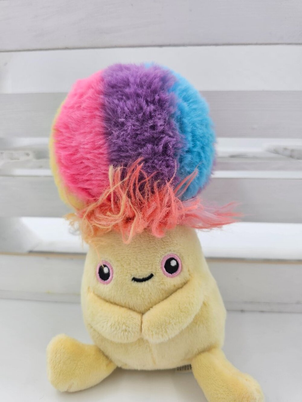 Rainbow Fun Guy Plush